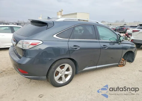 2010 Lexus Rx 350 z USA, uszkodzony, nr VIN 2T2ZK1BA9AC016794